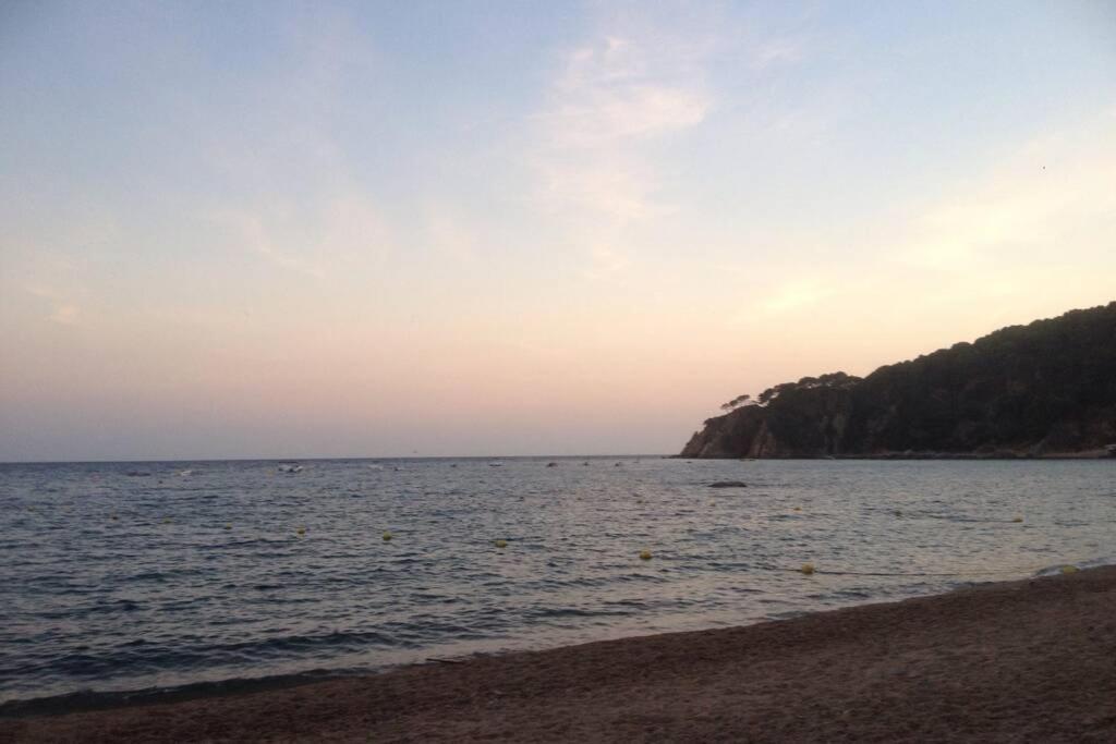 Casita Blanca Con Fibra Optica Y Piscina Cominutaria Villa Tossa de Mar Buitenkant foto